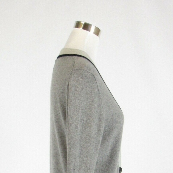 J. Crew gray cardigan sweater XL - Picture 6 of 8